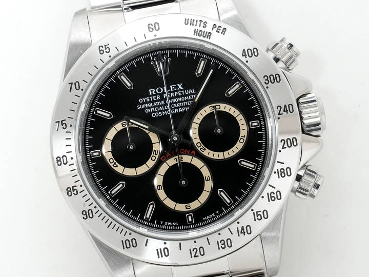 ロレックス デイトナ エルプリメロ Ref.16520 ステンレススチール ブラック文字盤 美中古 62xy2s4f