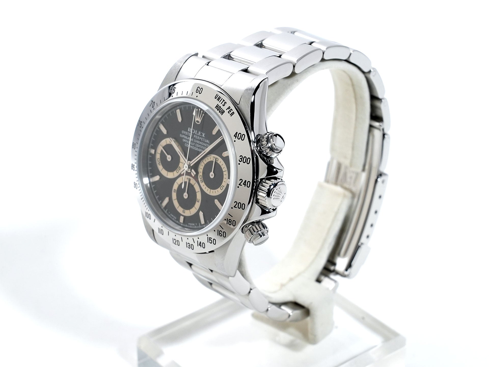 ロレックス デイトナ エルプリメロ Ref.16520 ステンレススチール ブラック文字盤 美中古 62xy2s4f