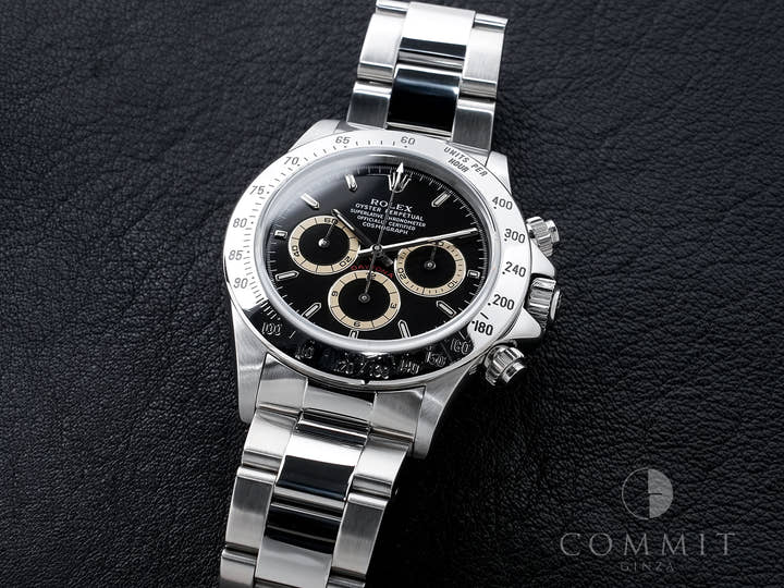 ロレックス デイトナ エルプリメロ Ref.16520 ステンレススチール ブラック文字盤 美中古 62xy2s4f