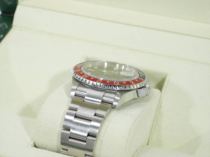 ロレックス GMTマスターII Ref.16710 ステンレススチール ブラック文字盤 オイスターブレスレット 中古 jdwcpb8w