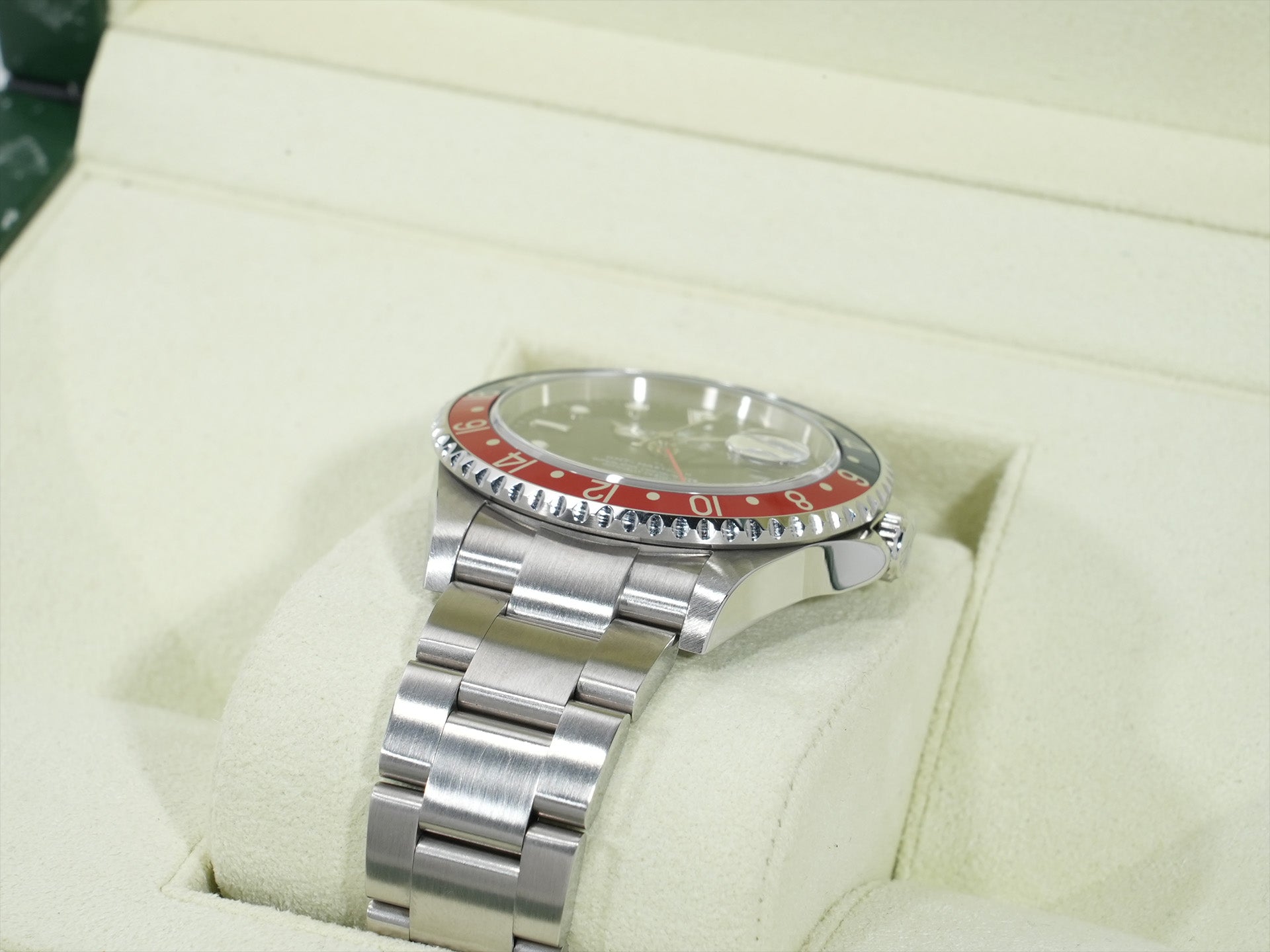 ロレックス GMTマスターII Ref.16710 ステンレススチール ブラック文字盤 オイスターブレスレット 中古 jdwcpb8w