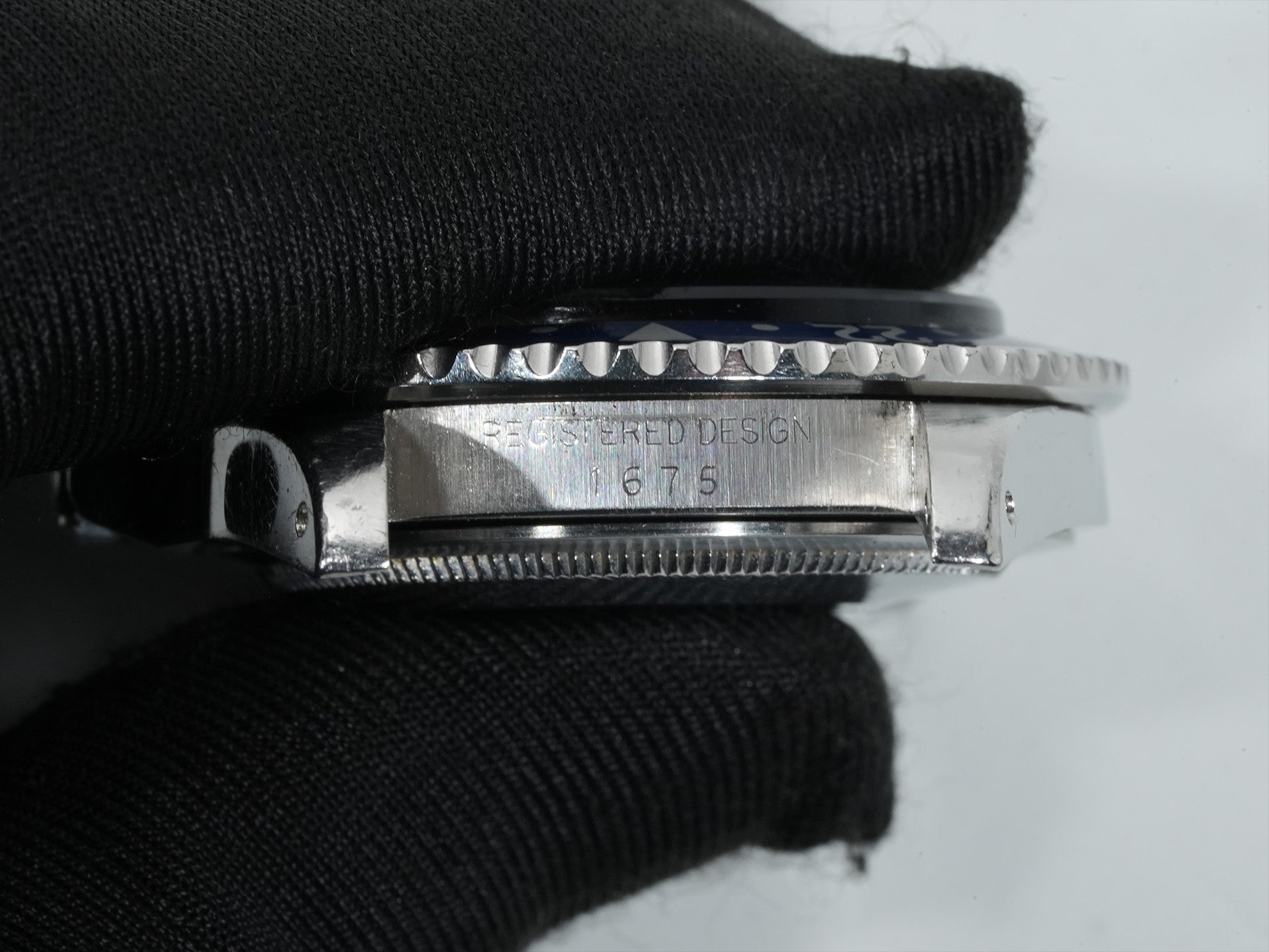 ロレックス GMTマスター Ref.1675 ステンレススチール ブラック文字盤 オイスターブレスレット 中古 ue3pxhxa