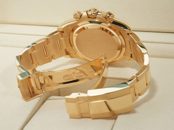 ロレックス デイトナ Ref.126508 イエローゴールド グリーン文字盤 未使用 vbmstxf4