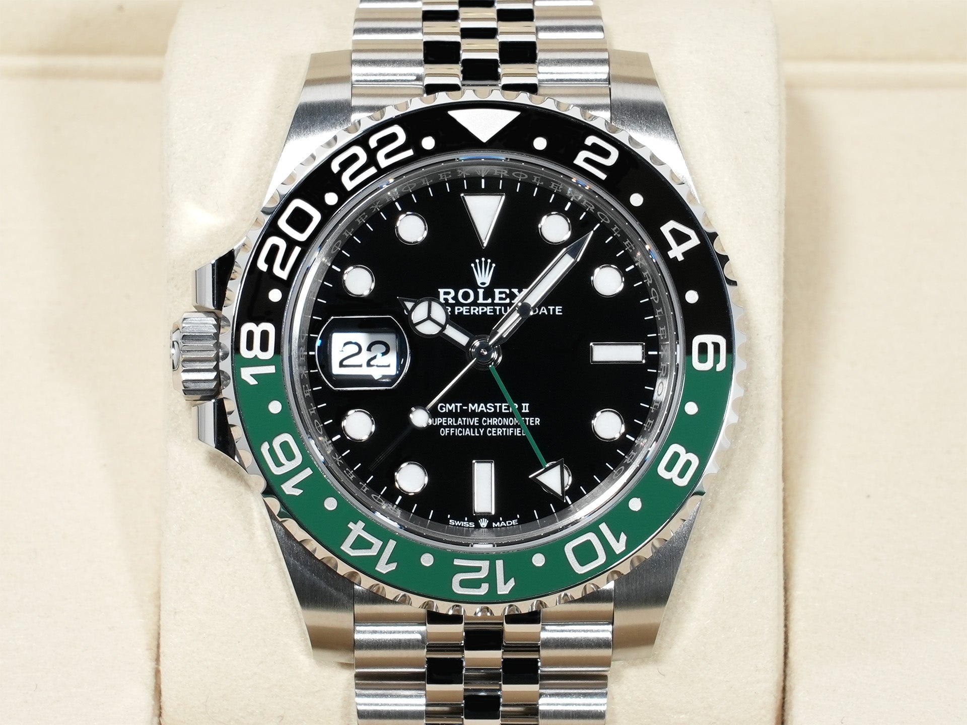 ロレックス GMTマスターII Ref.126720VTNR ステンレススチール ブラック文字盤 ジュビリーブレスレット 未使用 u3yzwdci