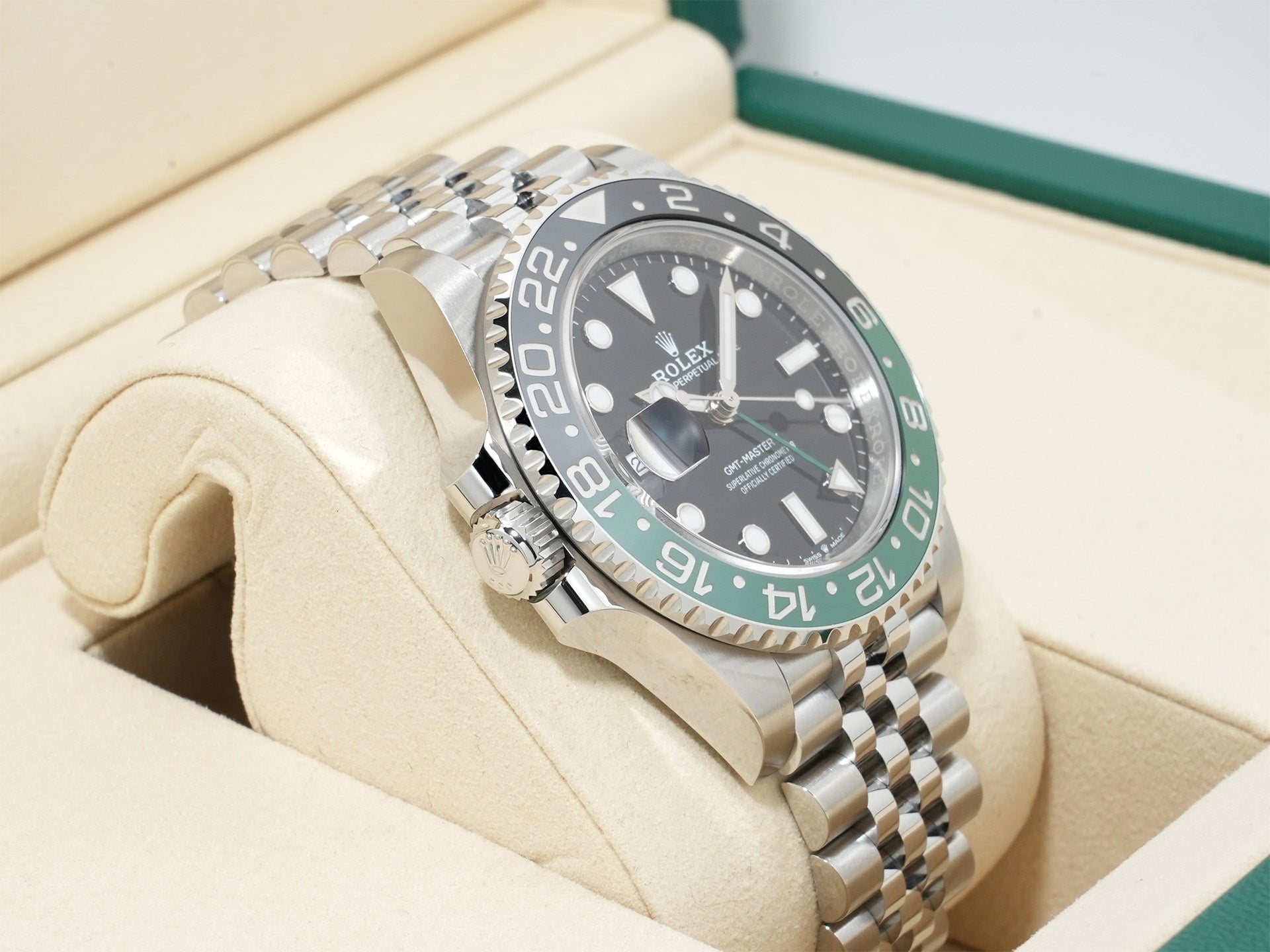 ロレックス GMTマスターII Ref.126720VTNR ステンレススチール ブラック文字盤 ジュビリーブレスレット 未使用 u3yzwdci