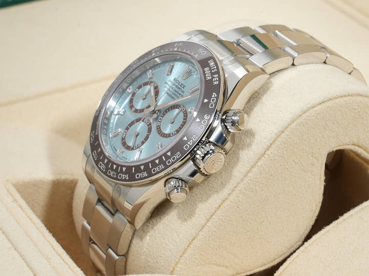ロレックス デイトナ Ref.126506A プラチナ アイスブルーx11Pダイヤ文字盤 未使用 s4amieby