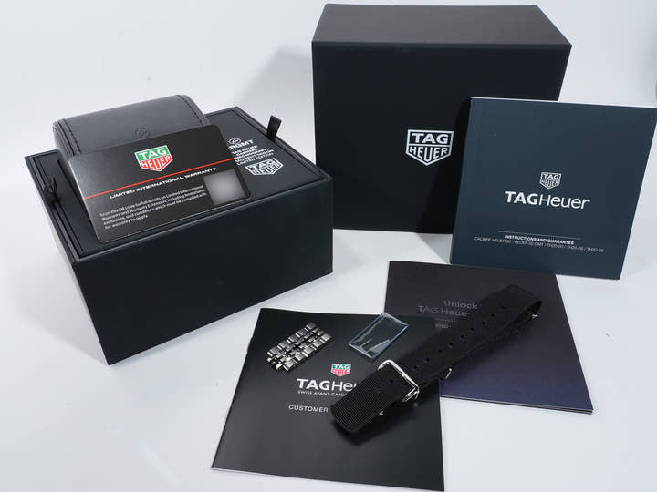 タグホイヤー カレラ フラグメント Ref.CBS221B.BA0045 ステンレススチール ブラック文字盤 未使用 vufduxv8