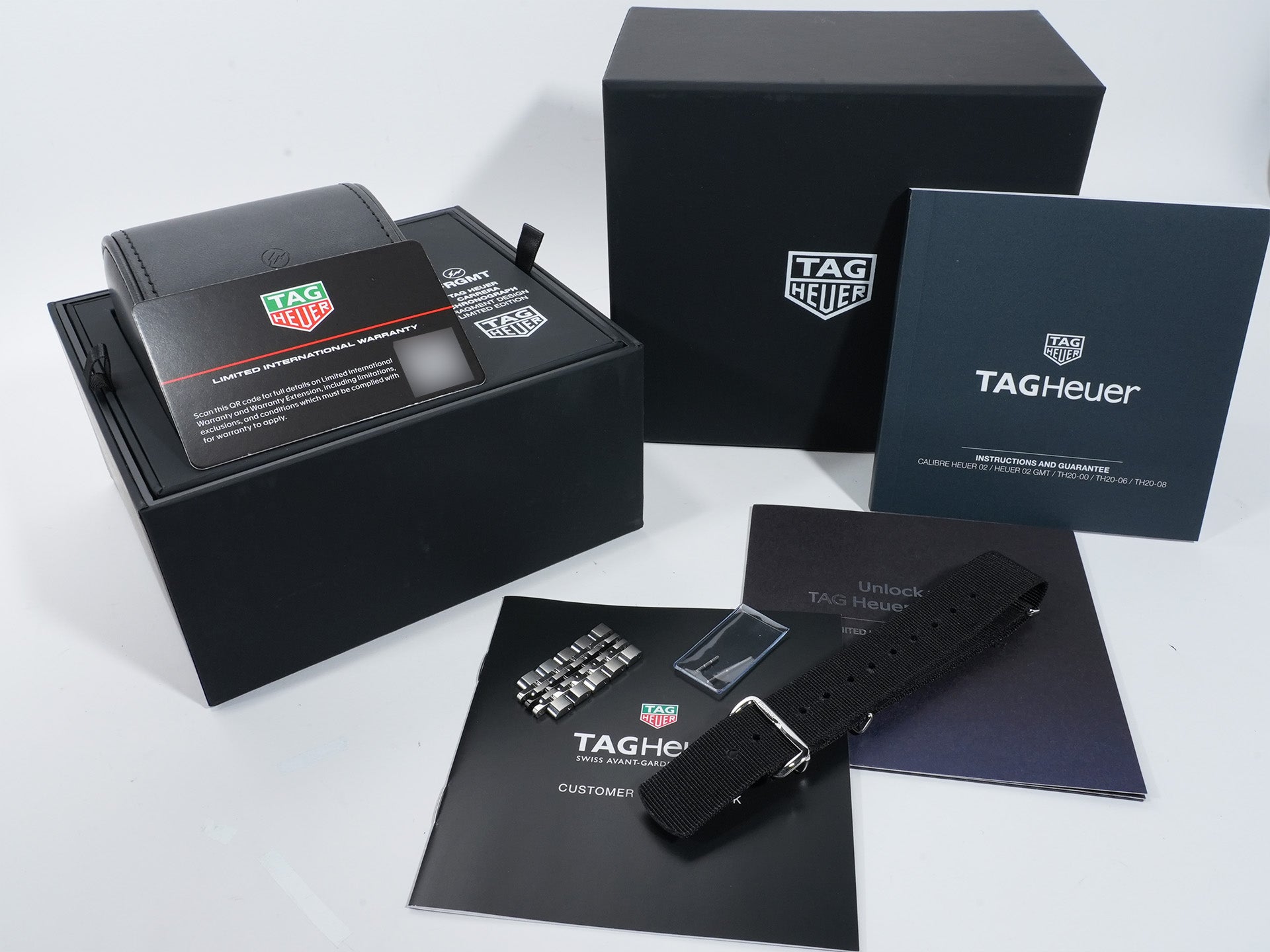 タグホイヤー カレラ フラグメント Ref.CBS221B.BA0045 ステンレススチール ブラック文字盤 未使用 vufduxv8