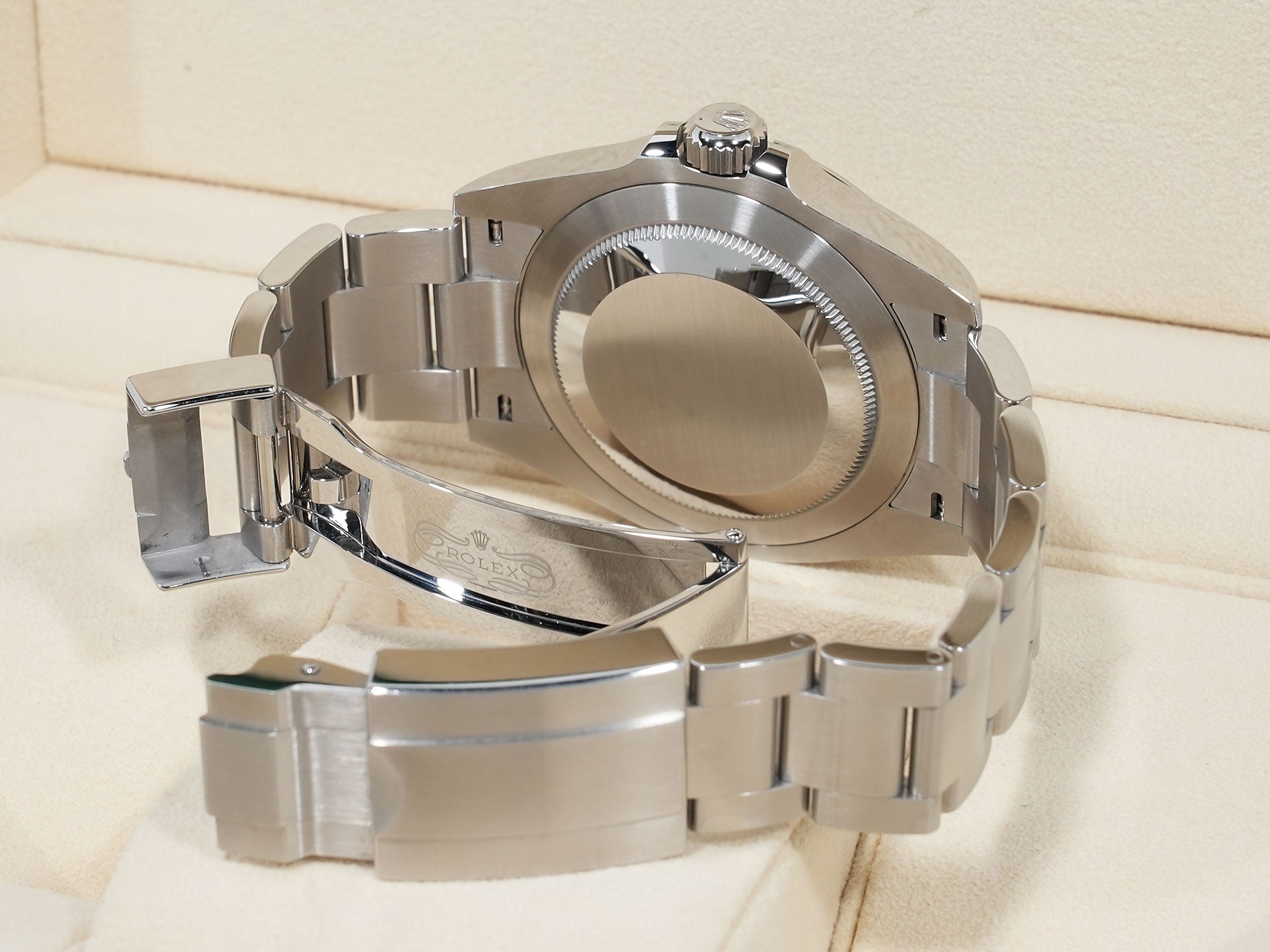 ロレックス エアキング Ref.126900 ステンレススチール ブラック文字盤 オイスターブレスレット 中古 djmx9bjj