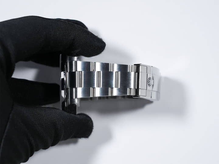 ロレックス エアキング Ref.126900 ステンレススチール ブラック文字盤 オイスターブレスレット 中古 djmx9bjj