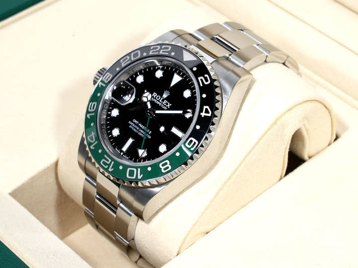 ロレックス GMTマスターII Ref.126720VTNR ステンレススチール ブラック文字盤 オイスターブレスレット 中古 88i6qn9q