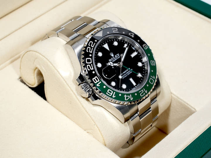 ロレックス GMTマスターII Ref.126720VTNR ステンレススチール ブラック文字盤 オイスターブレスレット 中古 88i6qn9q