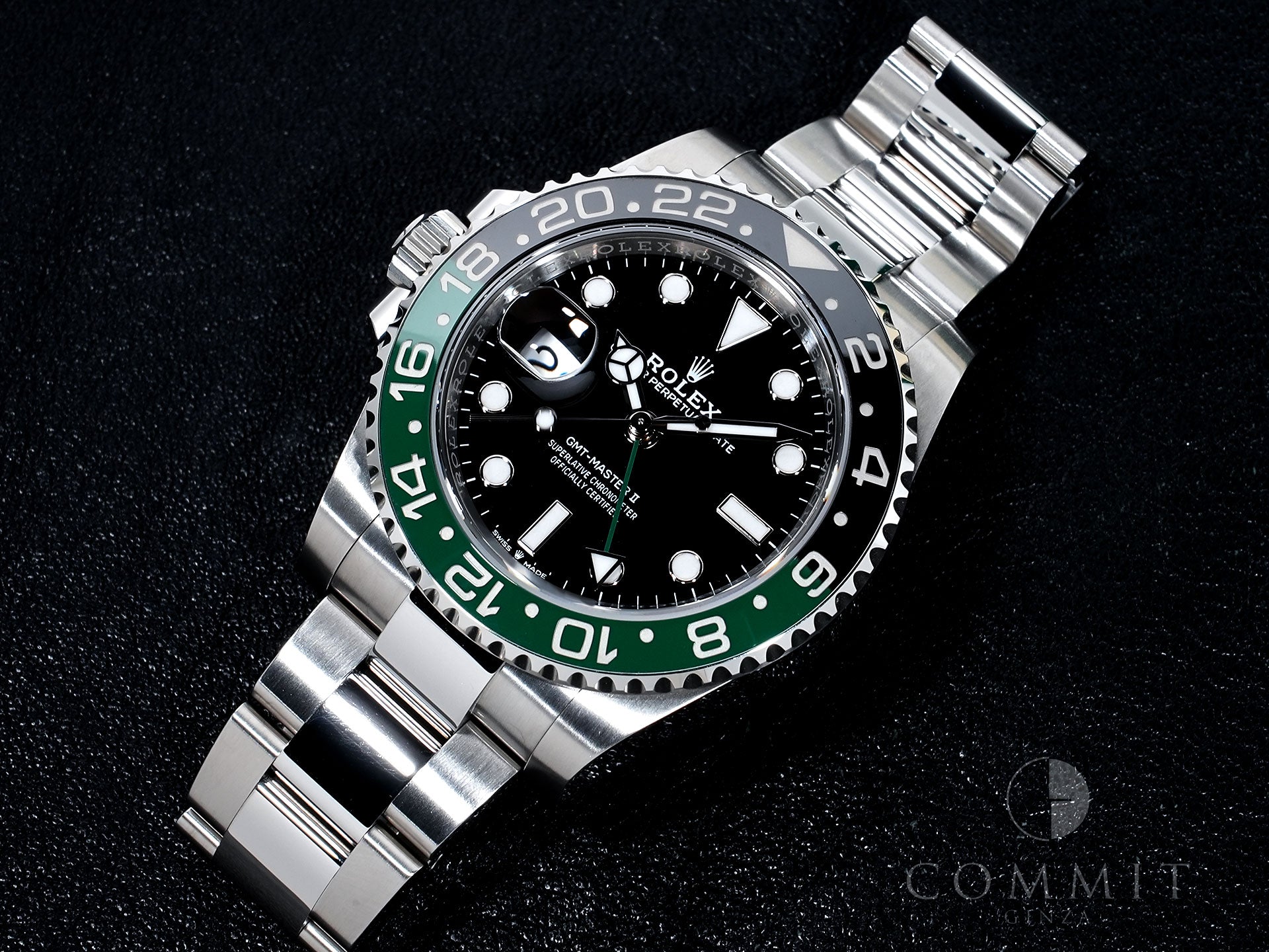 ロレックス GMTマスターII Ref.126720VTNR ステンレススチール ブラック文字盤 オイスターブレスレット 中古 88i6qn9q