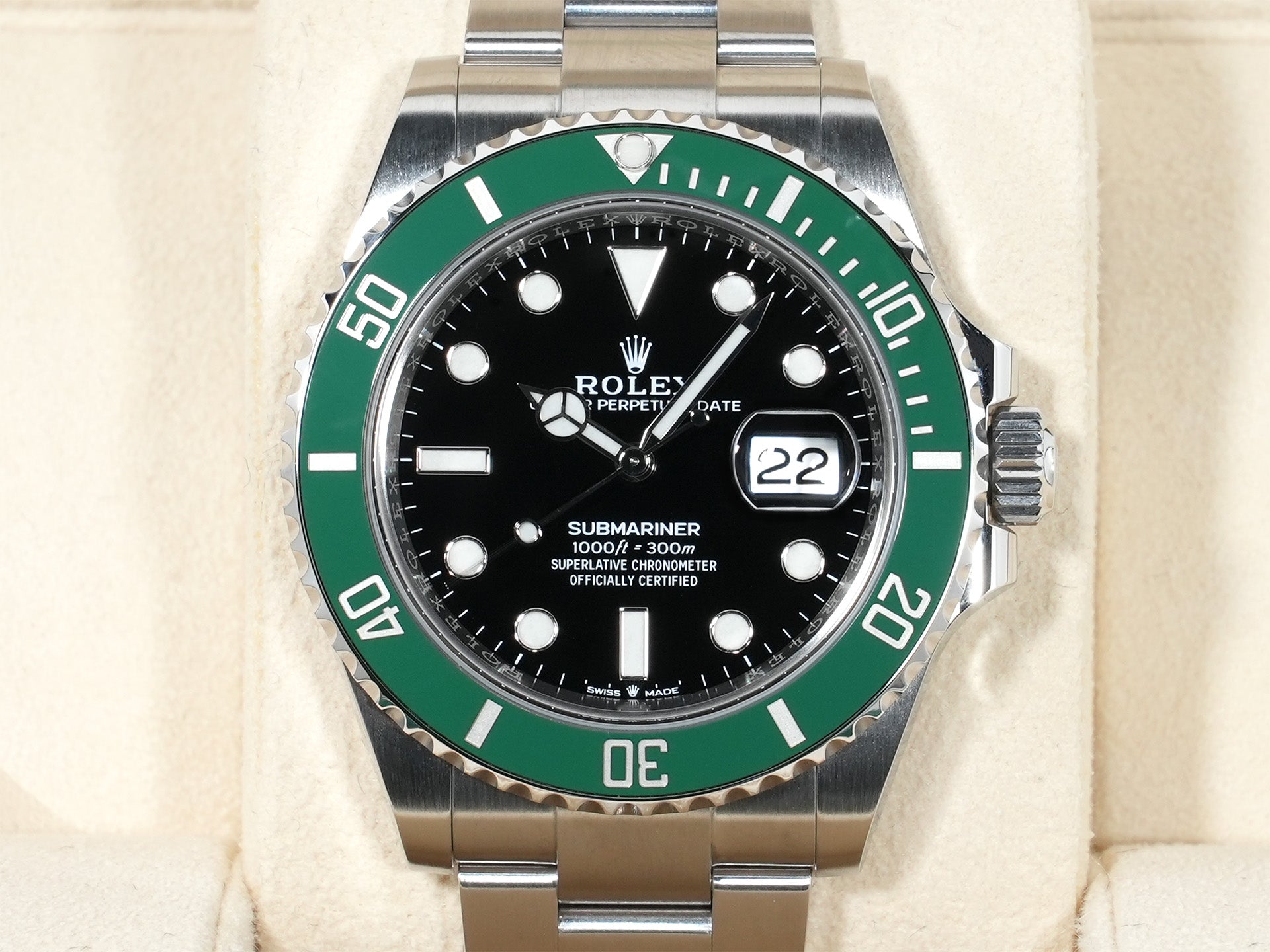 ロレックス サブマリーナー デイト Ref.126610LV ステンレススチール ブラック文字盤 中古 xbir4kvi