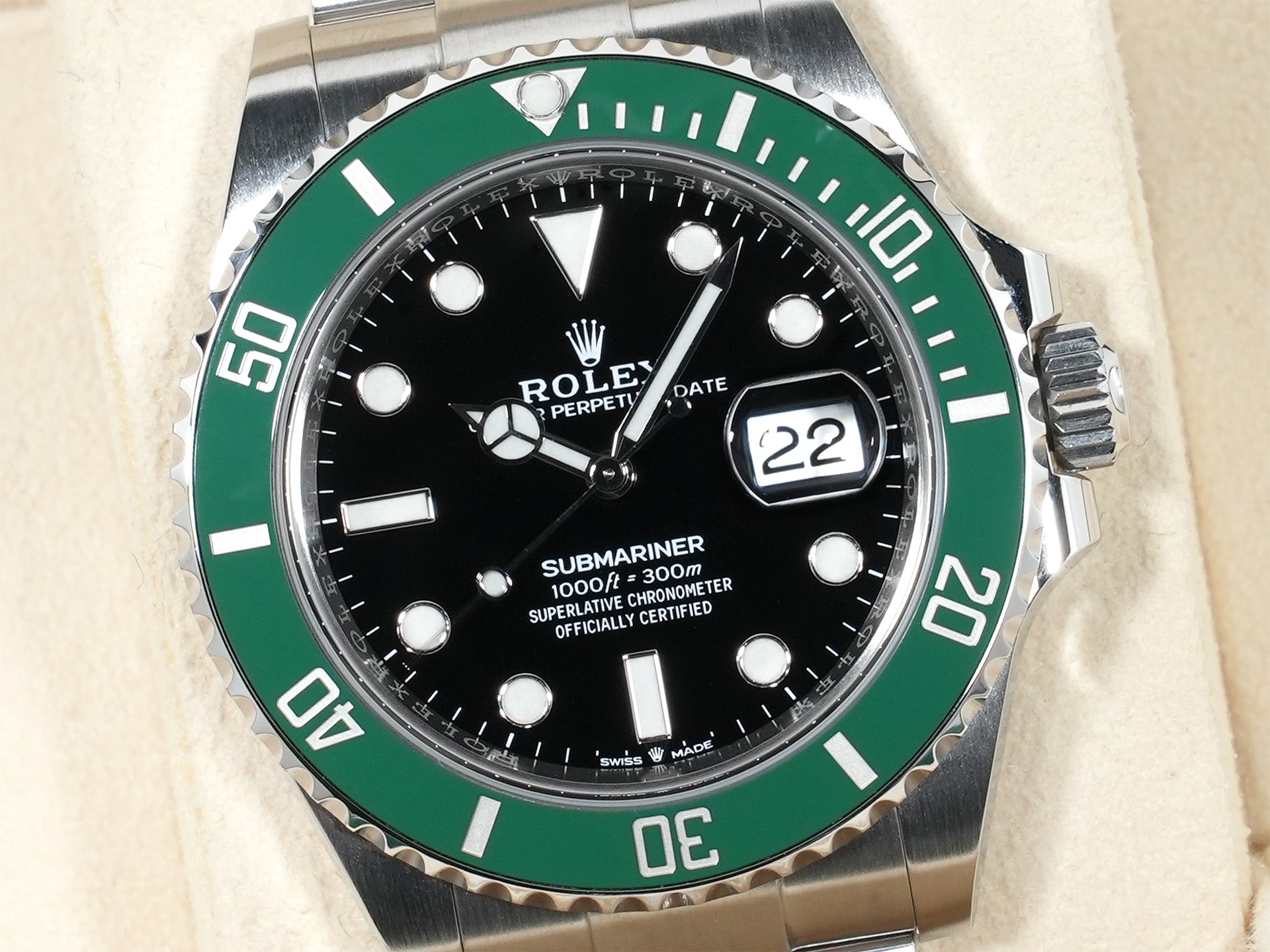 ロレックス サブマリーナー デイト Ref.126610LV ステンレススチール ブラック文字盤 中古 xbir4kvi