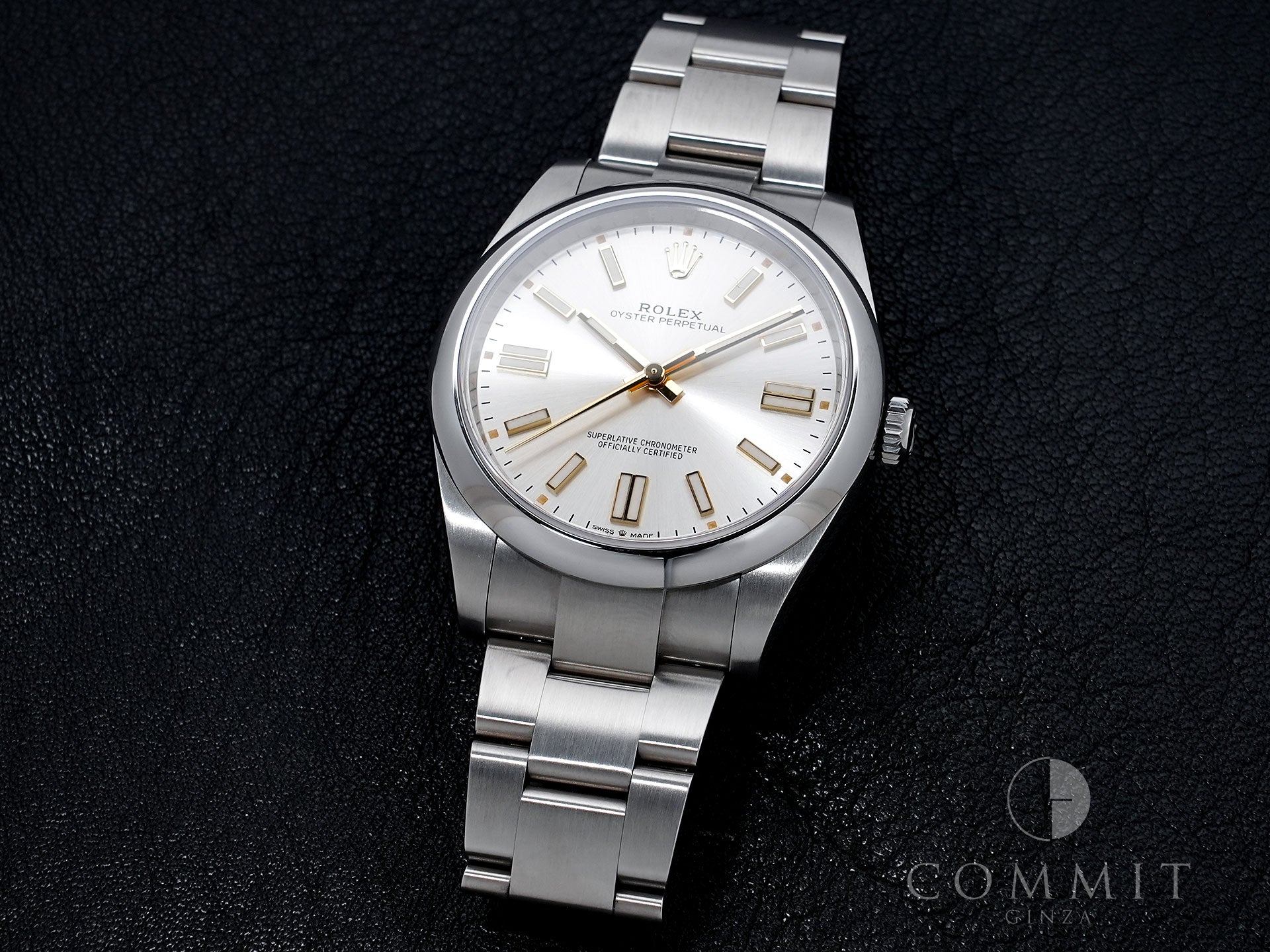 ロレックス オイスターパーペチュアル41 Ref.124300 ステンレススチール シルバー文字盤 中古 n2xsw3fg