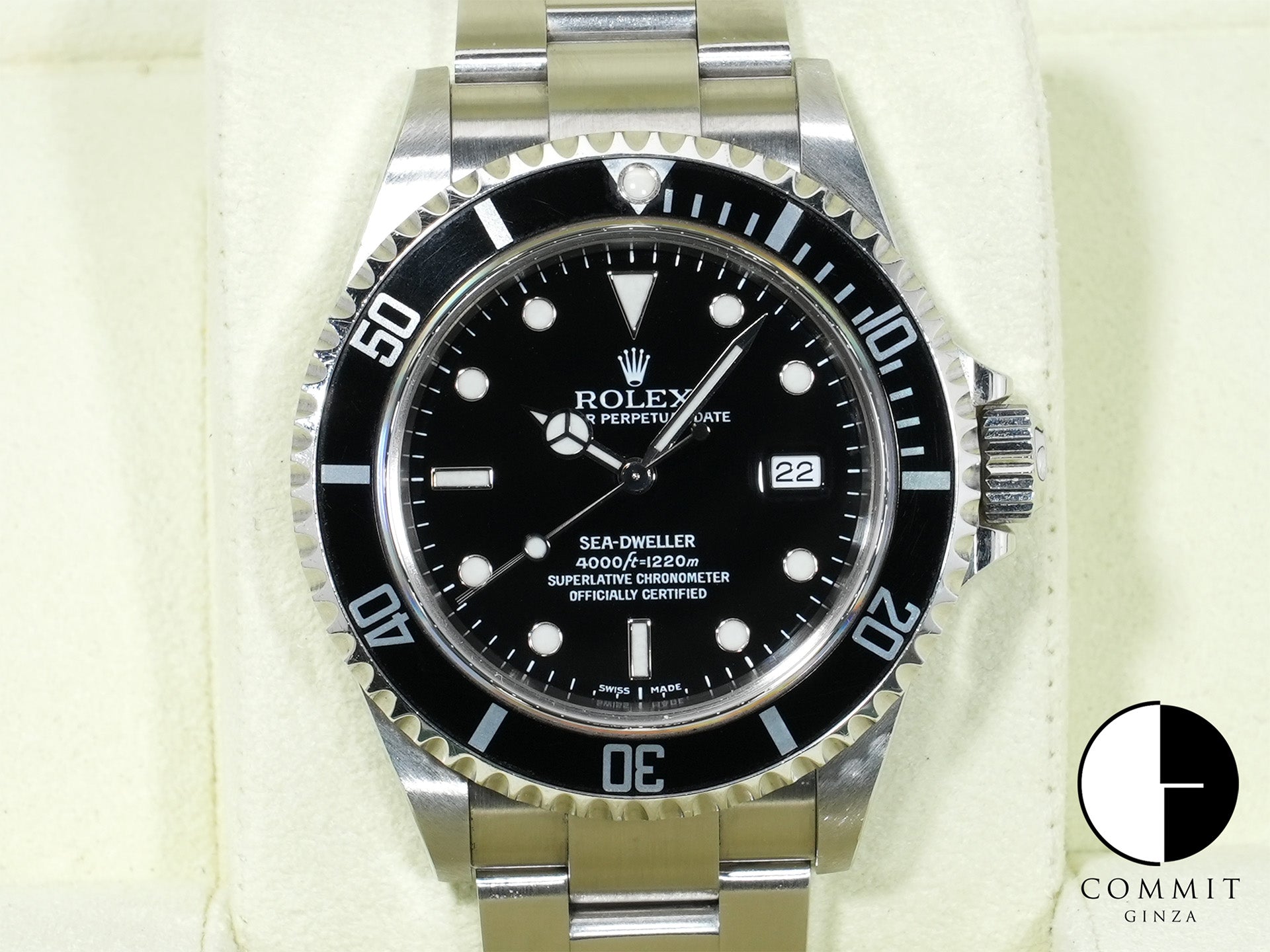 ロレックス シードゥエラー Ref.16600 ステンレススチール ブラック文字盤 中古 ntaivacn