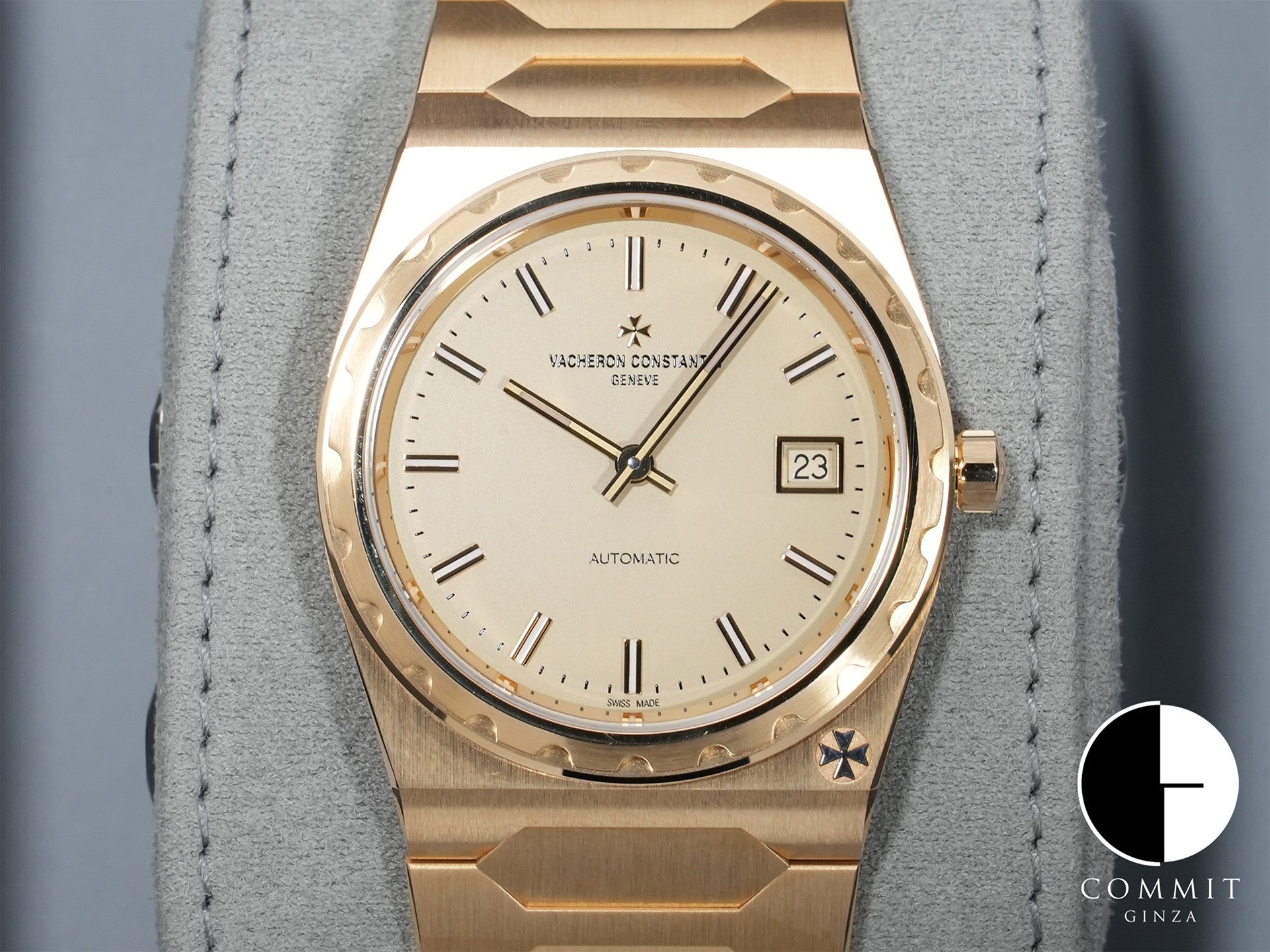 ヴァシュロンコンスタンタン ヒストリーク 222 Ref.4200H/222J-B935 イエローゴールド ゴールドトーン文字盤 極美品 e8mem8tf