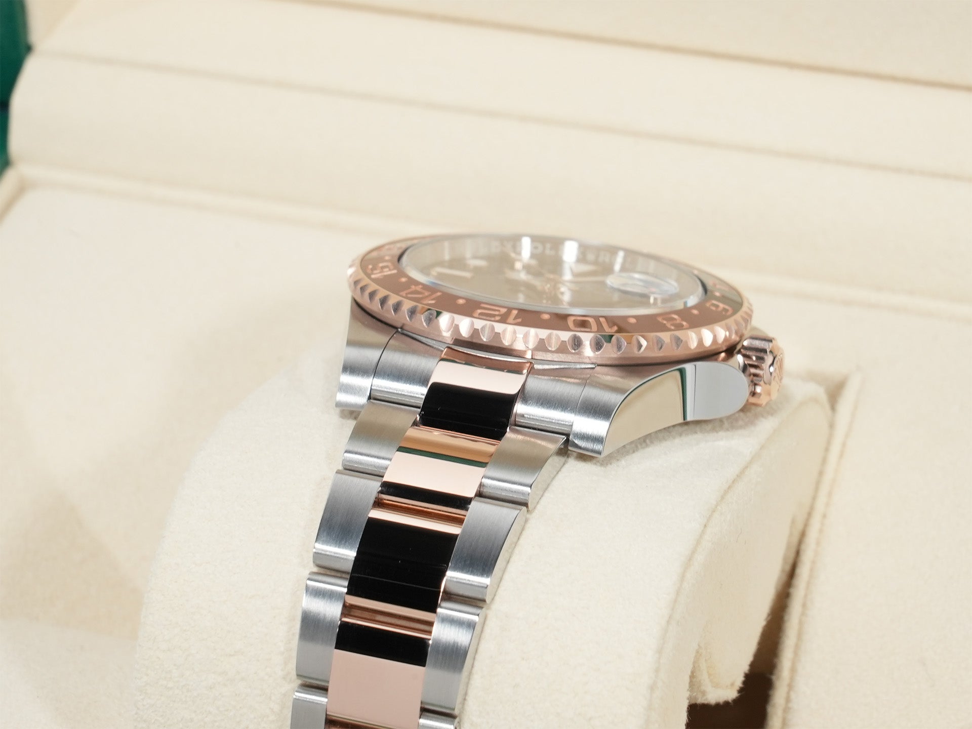 Rolex GMT-Master II Ref. 126711CHNR Stainless Steel/Everose Gold Black Dial Oyster Bracelet Excellent Condition br7c7yj8