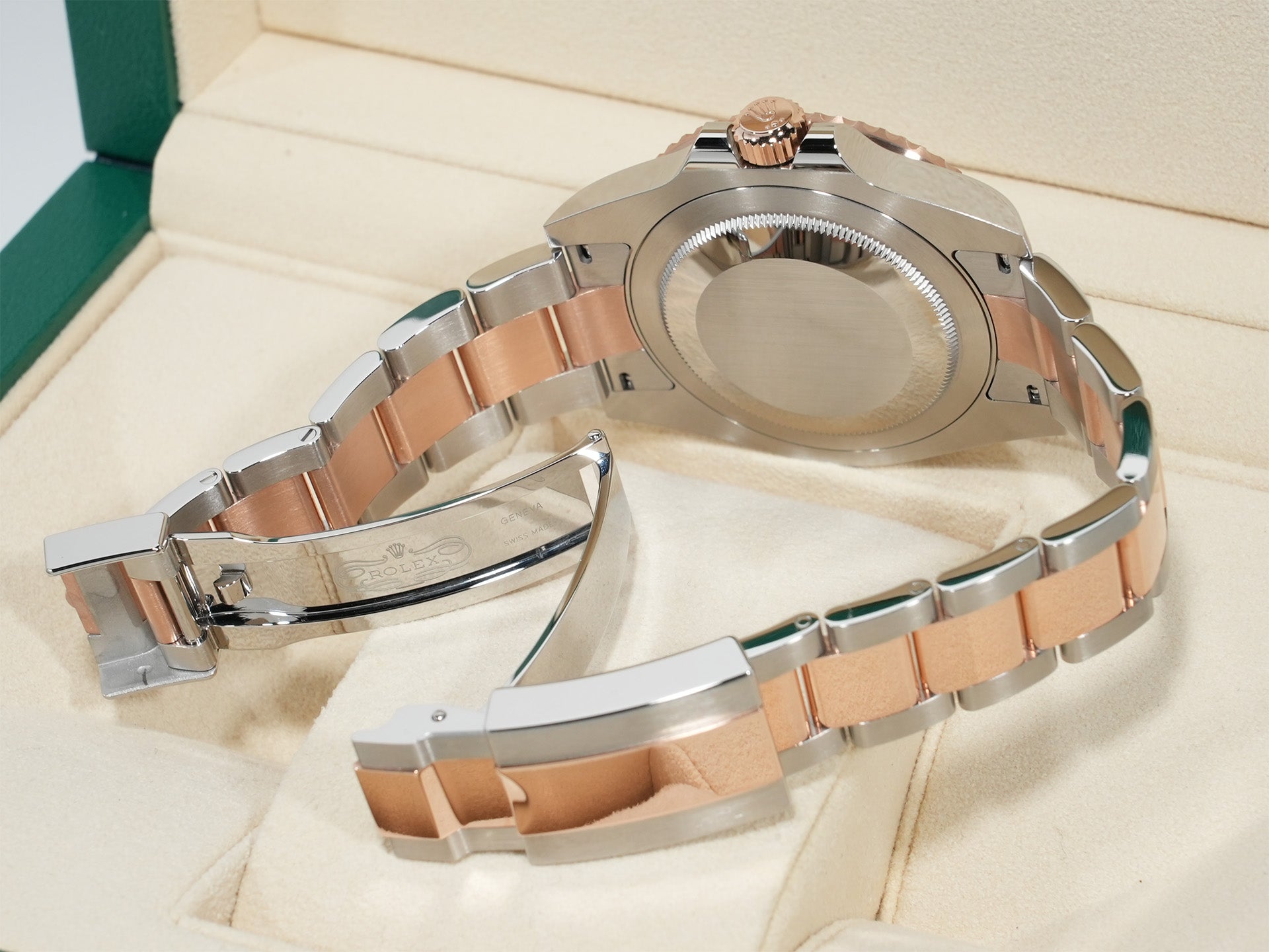 Rolex GMT-Master II Ref. 126711CHNR Stainless Steel/Everose Gold Black Dial Oyster Bracelet Excellent Condition br7c7yj8