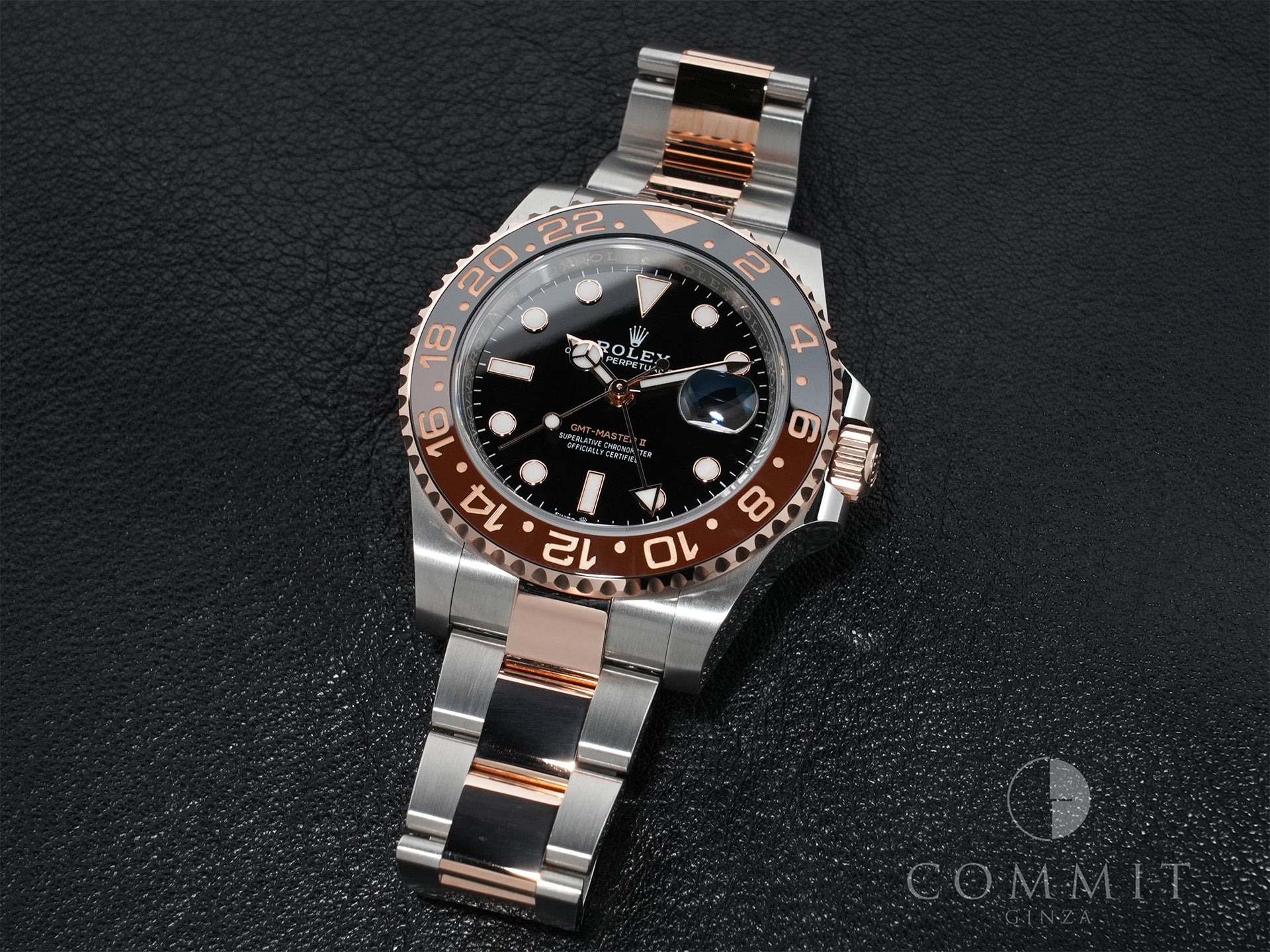 Rolex GMT-Master II Ref. 126711CHNR Stainless Steel/Everose Gold Black Dial Oyster Bracelet Excellent Condition br7c7yj8