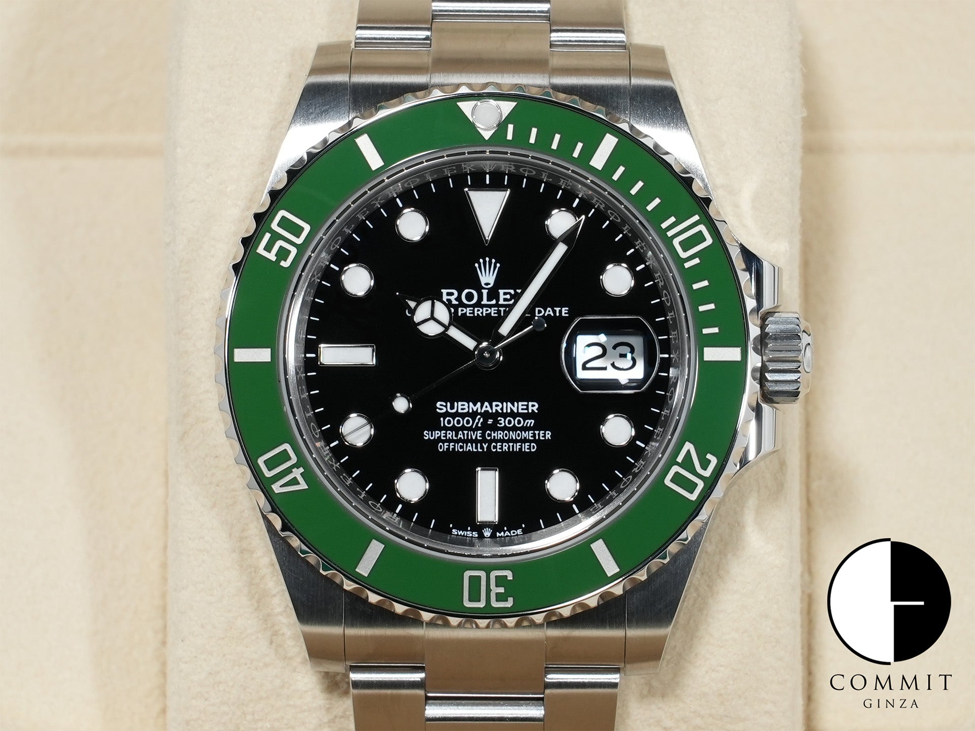 Rolex Submariner Date Ref. 126610LV Stainless Steel Black Dial Excellent Condition y53572aw