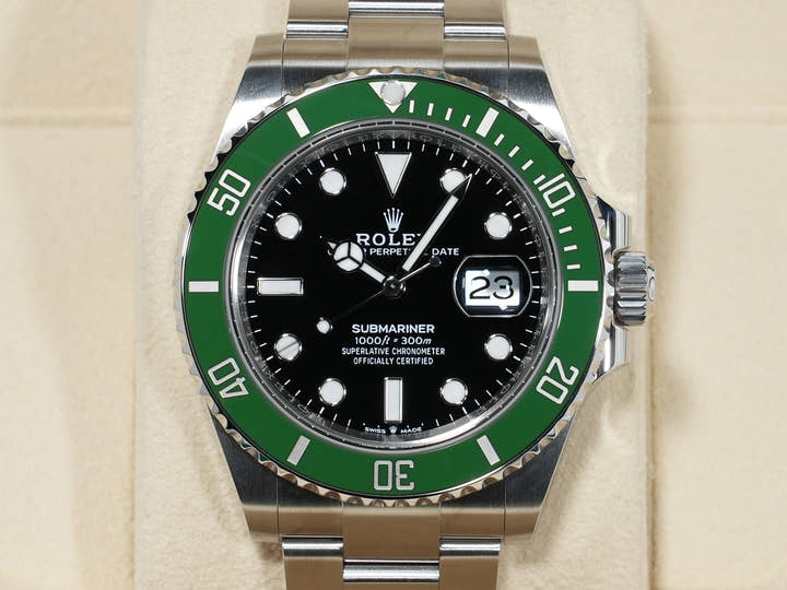 Rolex Submariner Date Ref. 126610LV Stainless Steel Black Dial Excellent Condition y53572aw