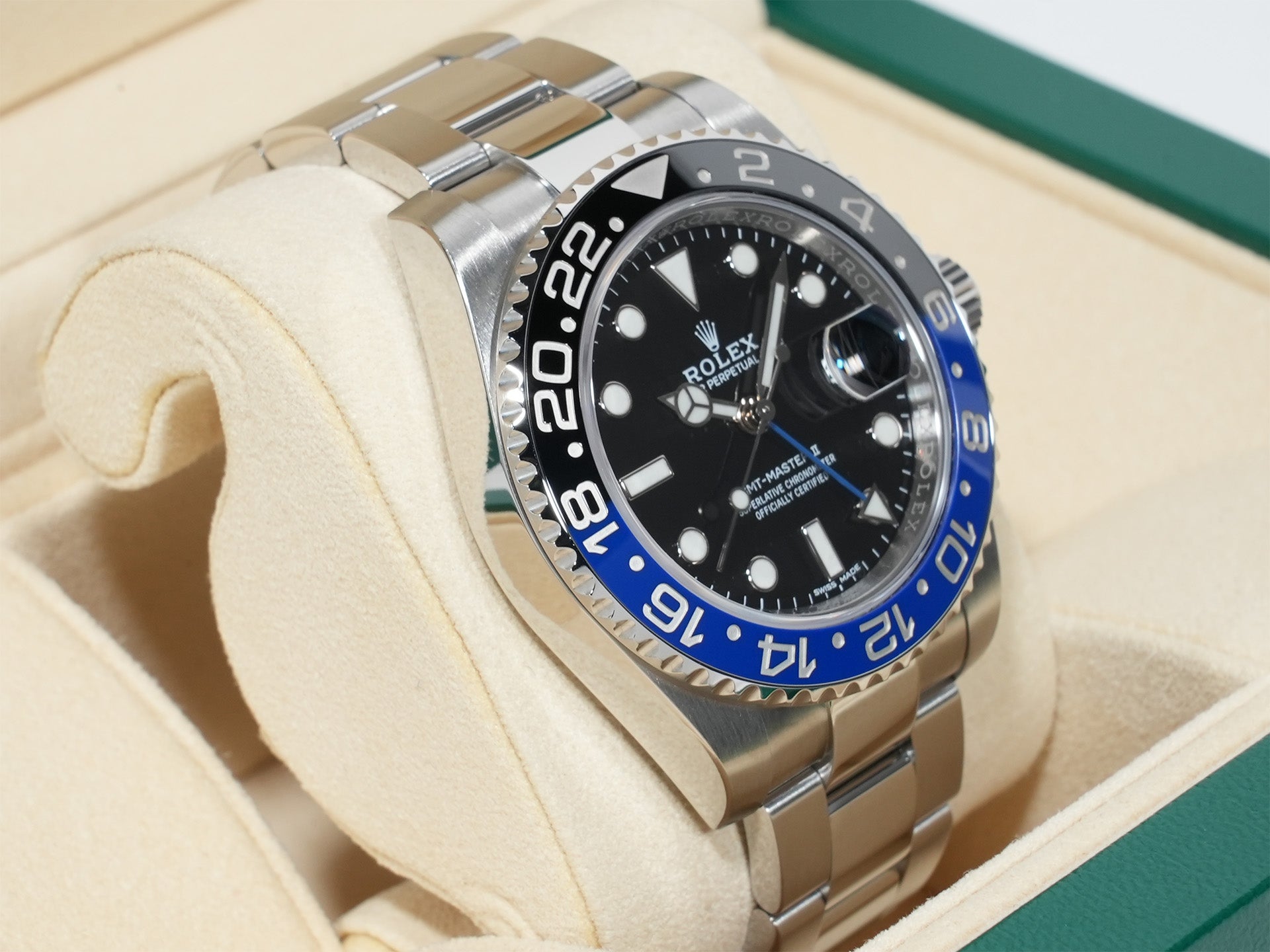 Rolex GMT-Master II Ref. 116710BLNR Stainless Steel Black Dial Oyster Bracelet Excellent Condition rojy6eub