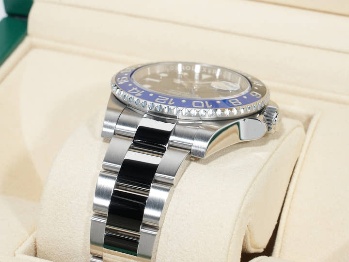 Rolex GMT-Master II Ref. 116710BLNR Stainless Steel Black Dial Oyster Bracelet Excellent Condition rojy6eub