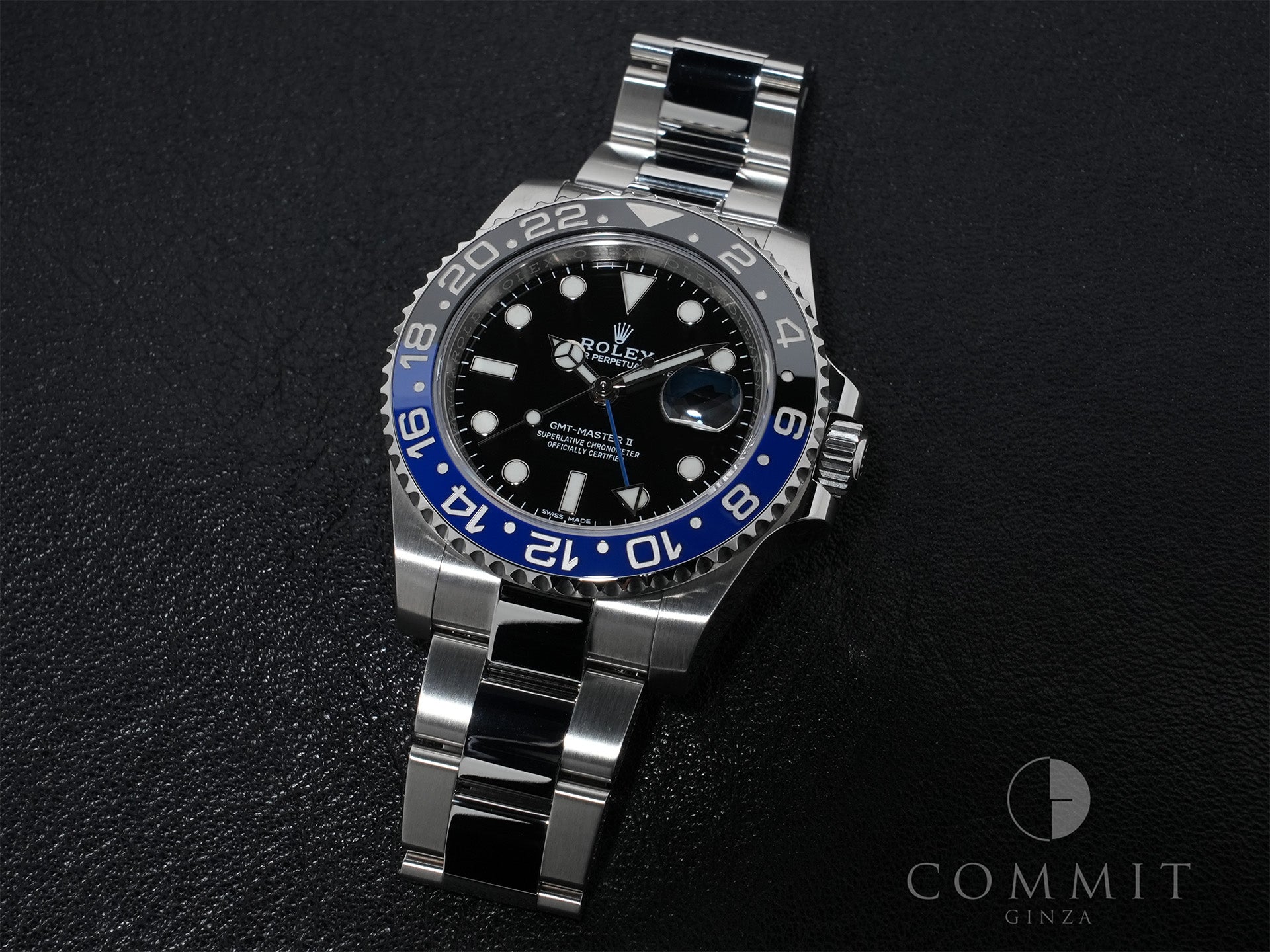 Rolex GMT-Master II Ref. 116710BLNR Stainless Steel Black Dial Oyster Bracelet Excellent Condition rojy6eub