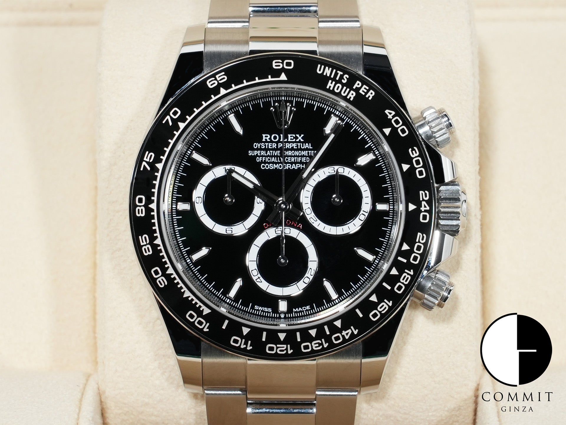 ロレックス デイトナ Ref.126500LN ステンレススチール ブラック文字盤 美品 cd2qcr83