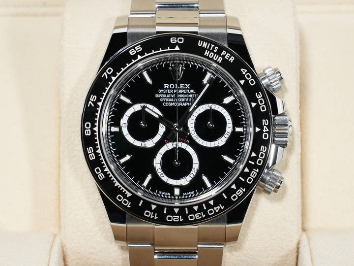 ロレックス デイトナ Ref.126500LN ステンレススチール ブラック文字盤 美品 cd2qcr83