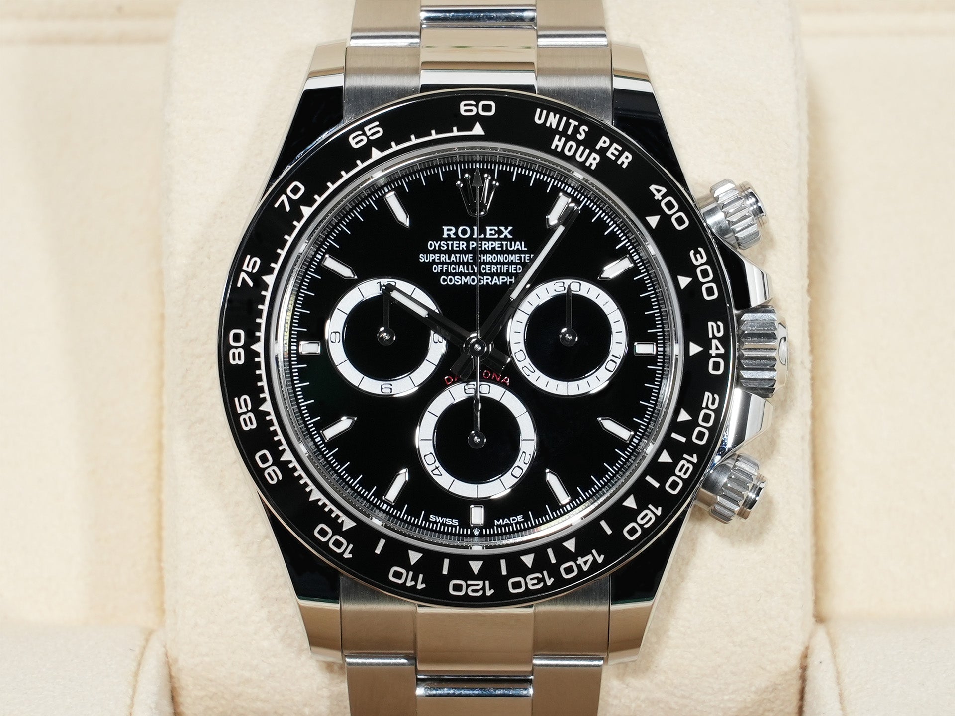 ロレックス デイトナ Ref.126500LN ステンレススチール ブラック文字盤 美品 cd2qcr83