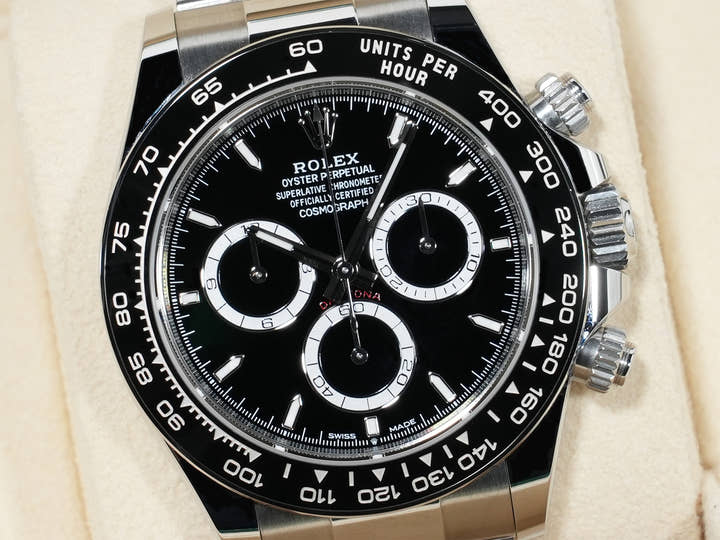 ロレックス デイトナ Ref.126500LN ステンレススチール ブラック文字盤 美品 cd2qcr83