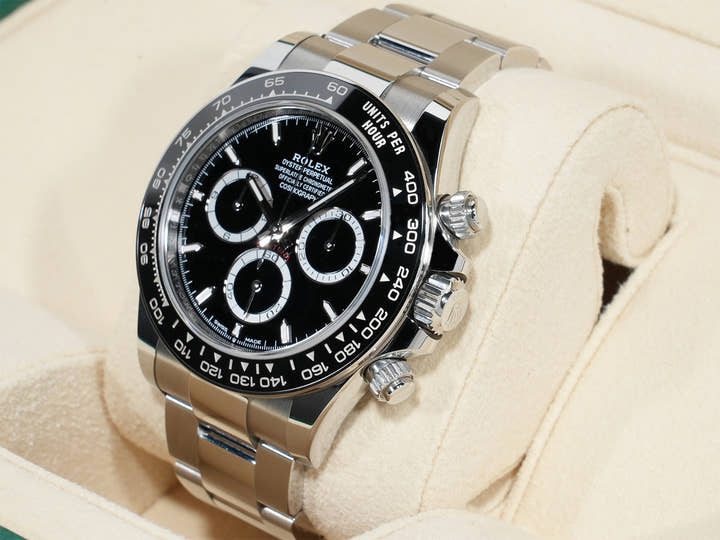 ロレックス デイトナ Ref.126500LN ステンレススチール ブラック文字盤 美品 cd2qcr83