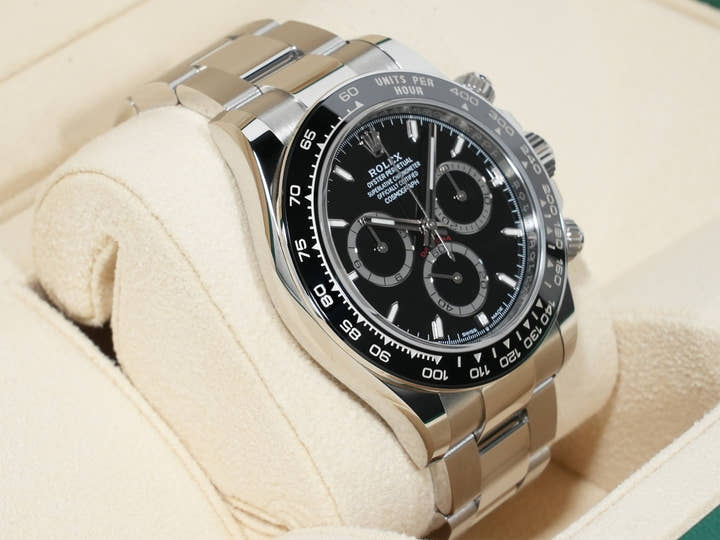 ロレックス デイトナ Ref.126500LN ステンレススチール ブラック文字盤 美品 cd2qcr83