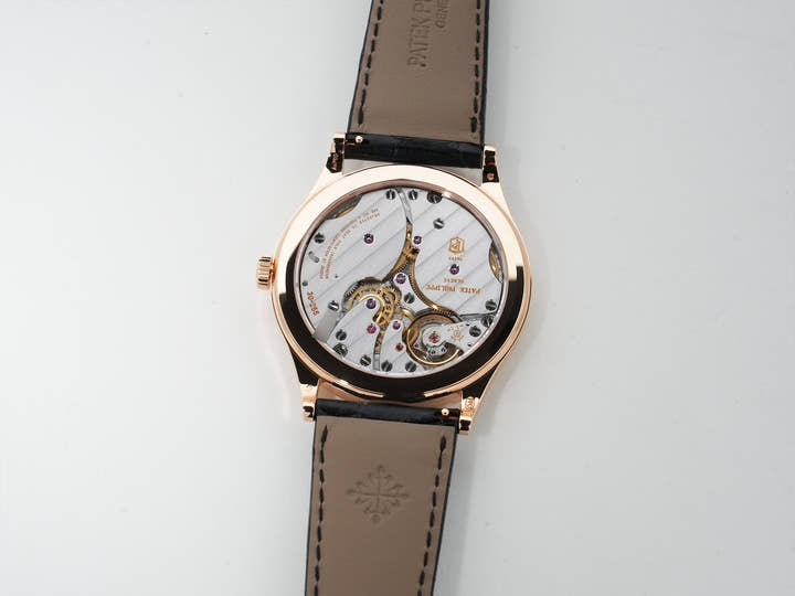 パテックフィリップ カラトラバ Ref.6119R-001 ローズゴールド シルバー文字盤 美品 y2r7b7wc