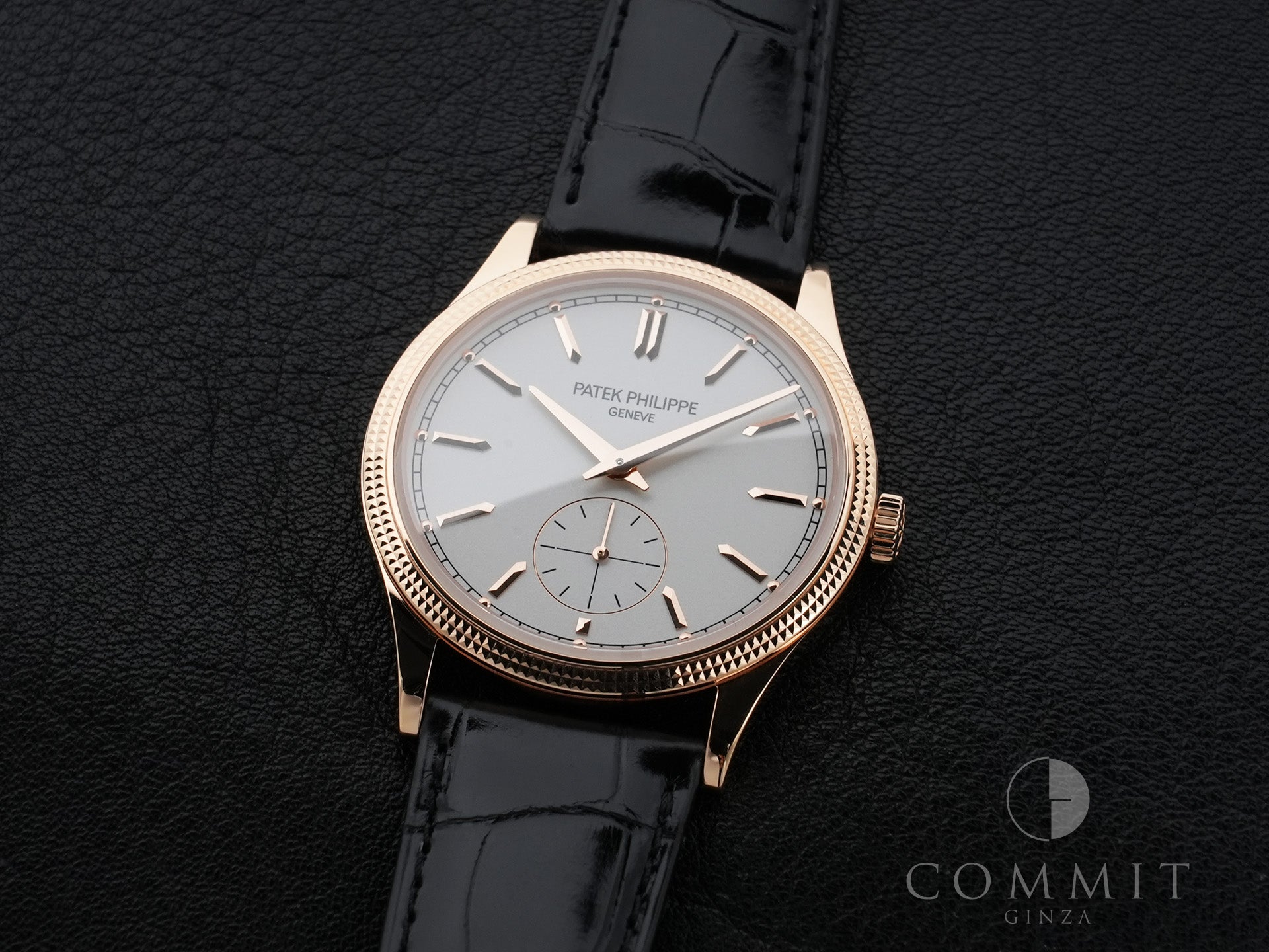 パテックフィリップ カラトラバ Ref.6119R-001 ローズゴールド シルバー文字盤 美品 y2r7b7wc