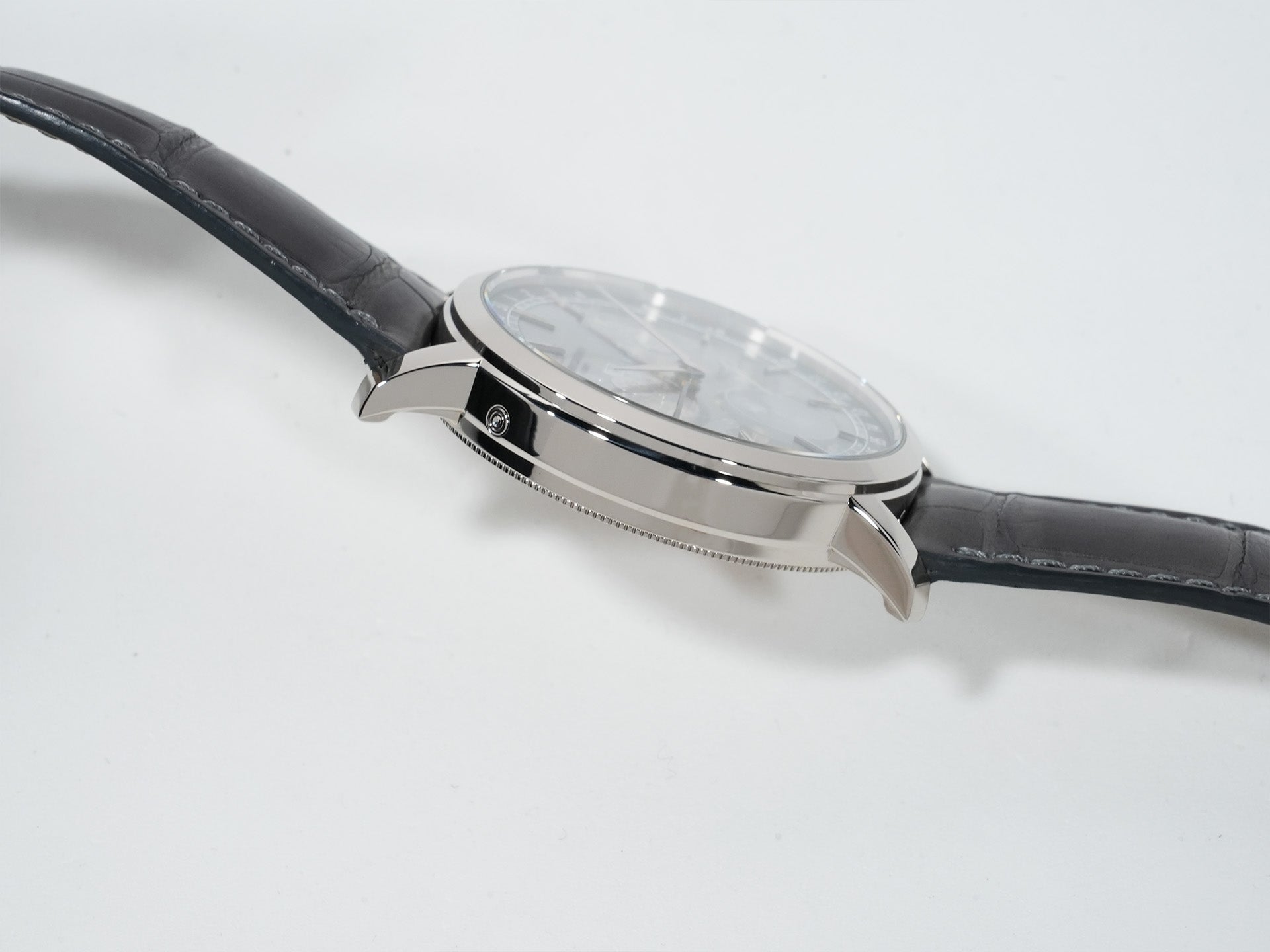 ヴァシュロンコンスタンタン トラディショナル コンプリートカレンダー オープンフェイス Ref.4020T/000G-B655 ホワイトゴールド スケルトン文字盤 美品 7s8j2ppp