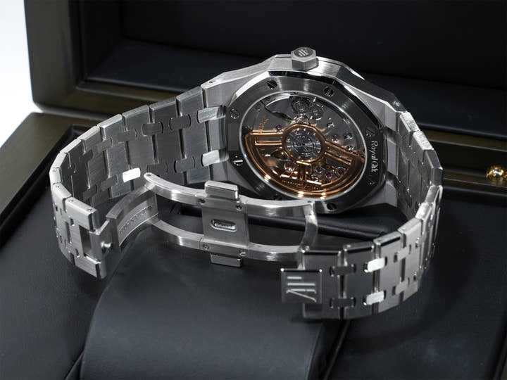 オーデマピゲ ロイヤルオーク Ref.15510ST.OO.1320ST.10 ステンレススチール グレー文字盤 美品 k39ac5z5