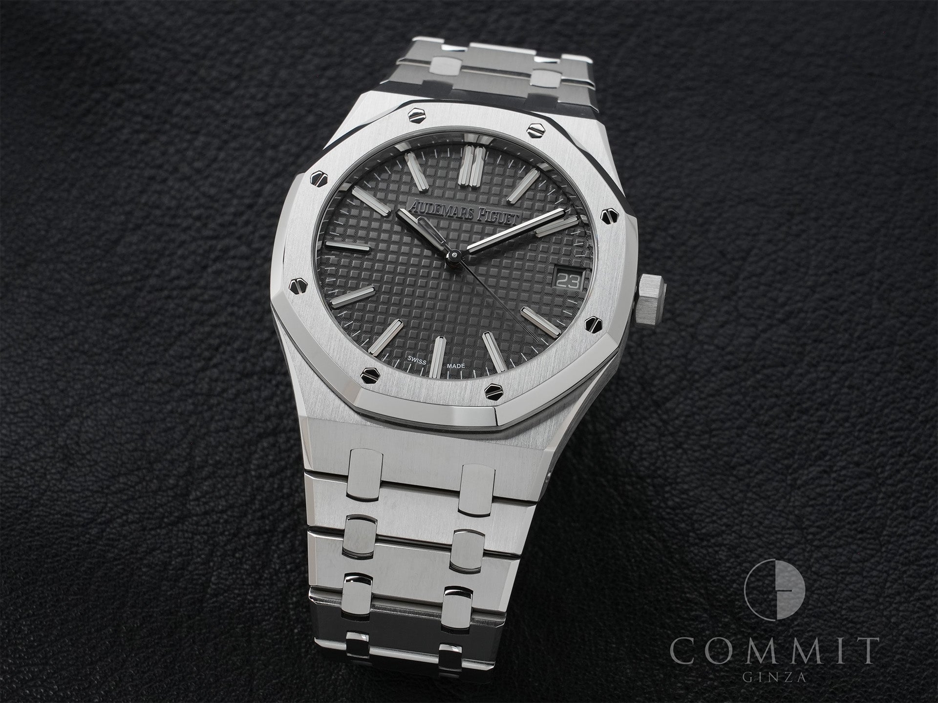 オーデマピゲ ロイヤルオーク Ref.15510ST.OO.1320ST.10 ステンレススチール グレー文字盤 美品 k39ac5z5