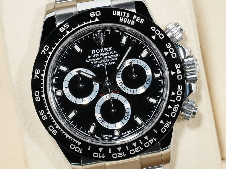 ロレックス デイトナ Ref.116500LN ステンレススチール ブラック文字盤 中古 5kwkqyj4