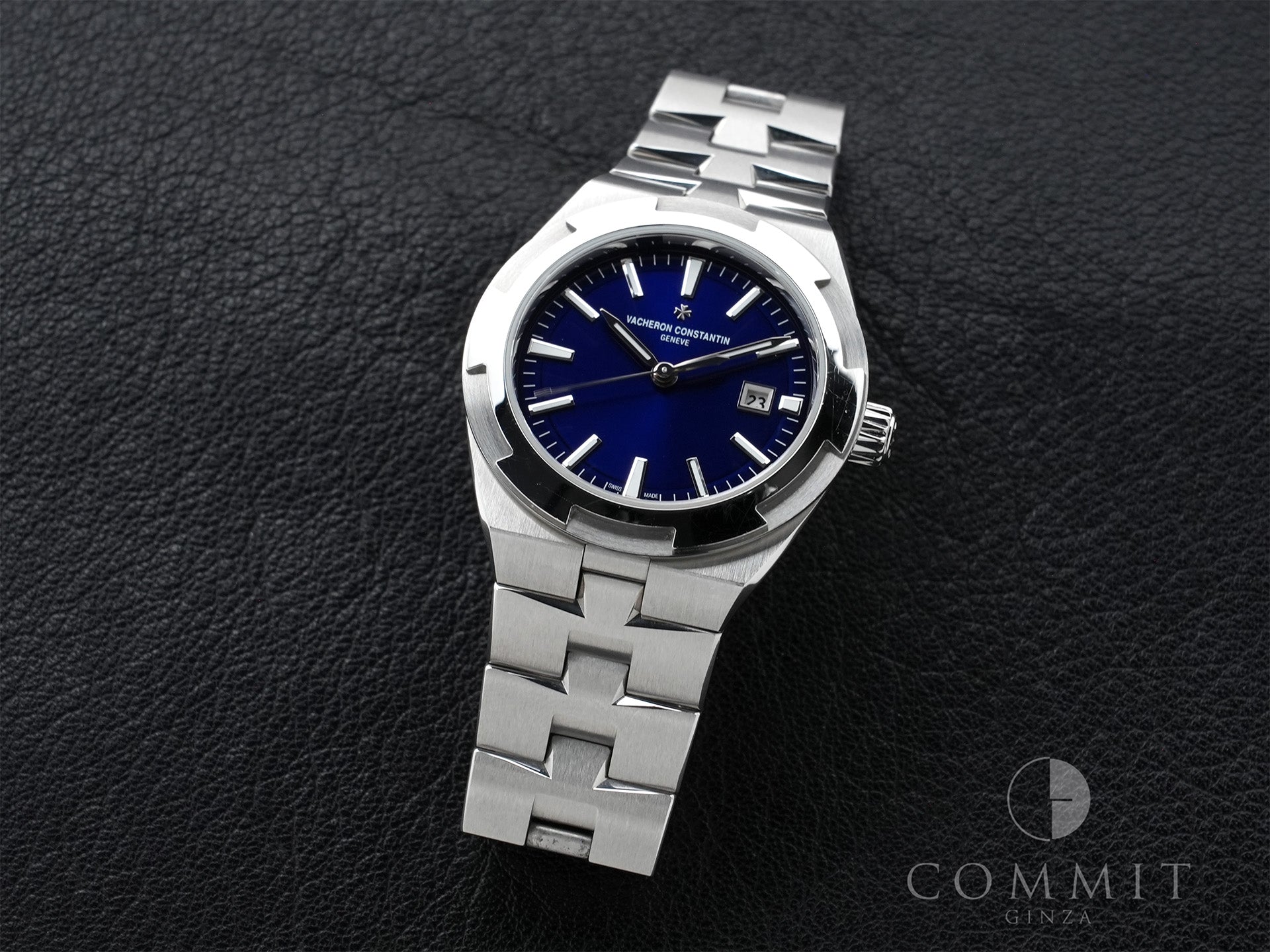 Vacheron Constantin Overseas Automatic Ref. 4600V/200A-B980 Stainless Steel Blue Dial Pre-owned j6oauvk2