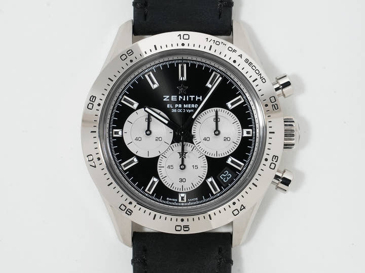 Zenith Chronomaster Sport Gold Ref. 65.3101.3600/21.C920 18K White Gold Black Dial Excellent Condition 3h2pnxv9