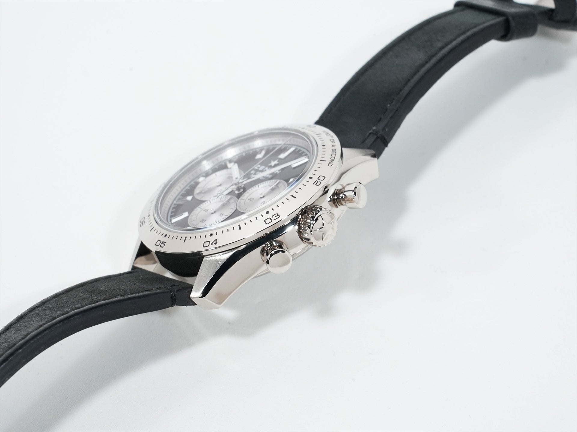 Zenith Chronomaster Sport Gold Ref. 65.3101.3600/21.C920 18K White Gold Black Dial Excellent Condition 3h2pnxv9