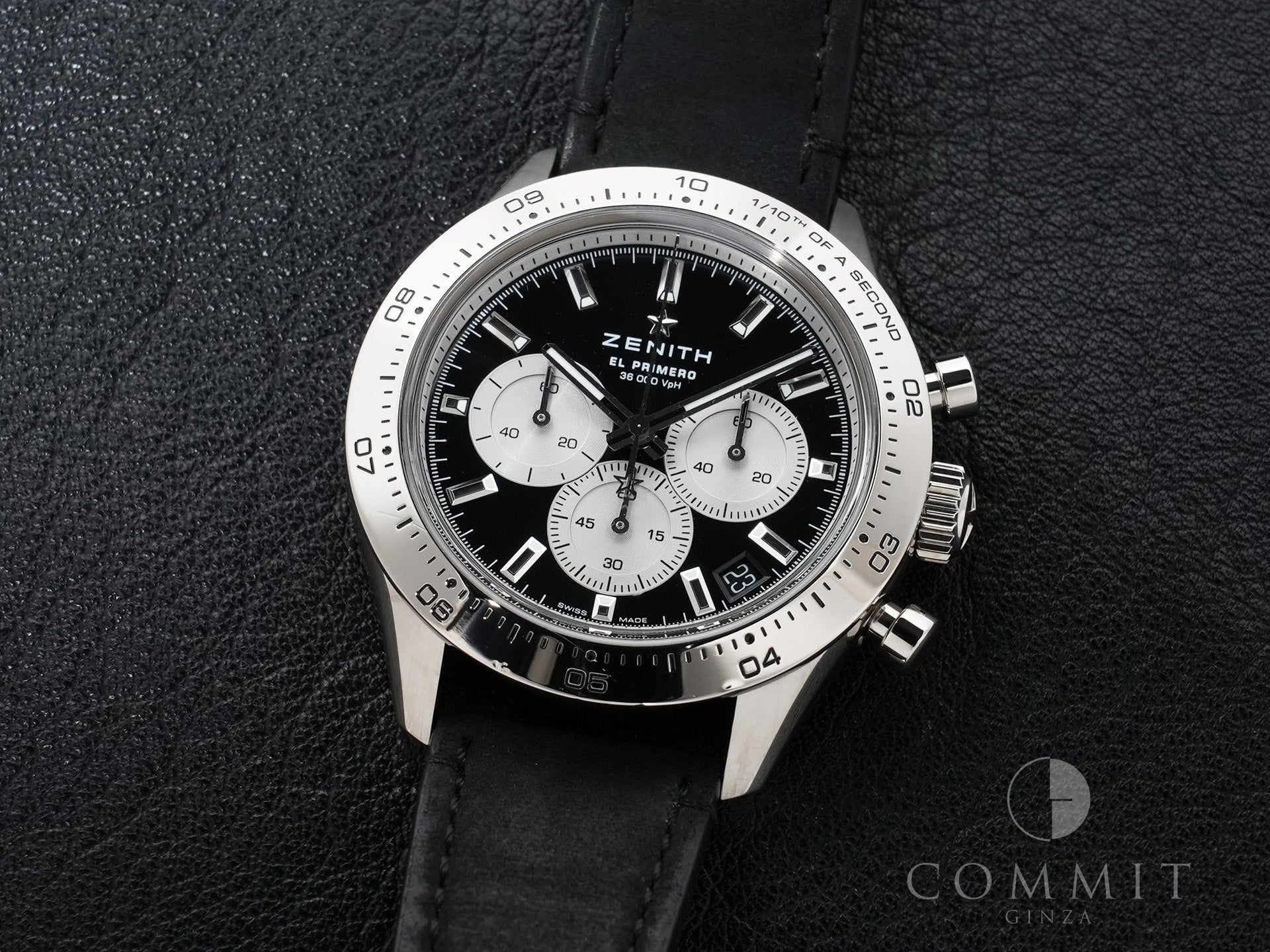 Zenith Chronomaster Sport Gold Ref. 65.3101.3600/21.C920 18K White Gold Black Dial Excellent Condition 3h2pnxv9