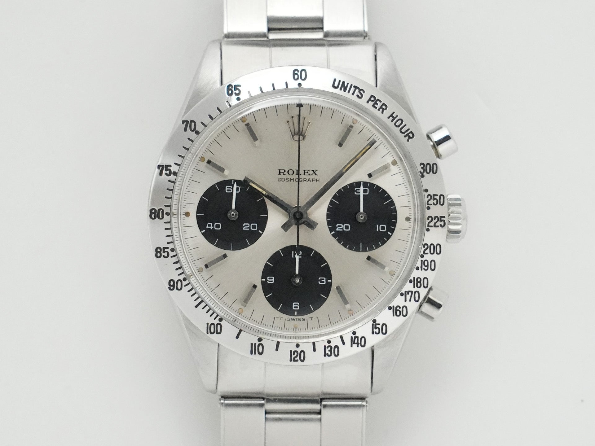 Rolex Daytona Ref. 6239 Stainless Steel Silver Dial Pre-owned 5cktzu3g