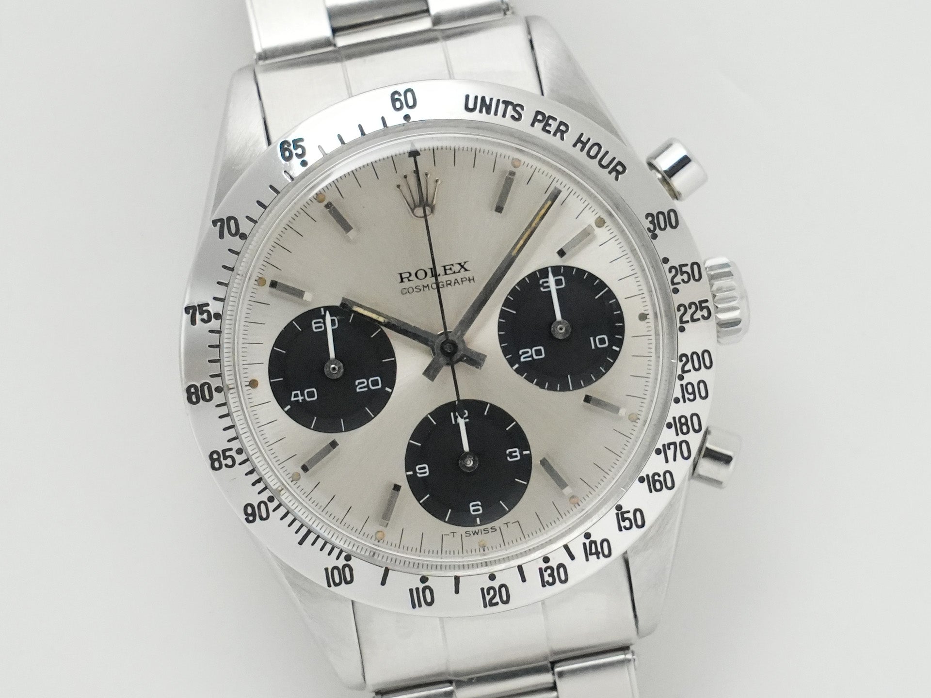 ロレックス デイトナ Ref.6239 ステンレススチール シルバー文字盤 中古 5cktzu3g