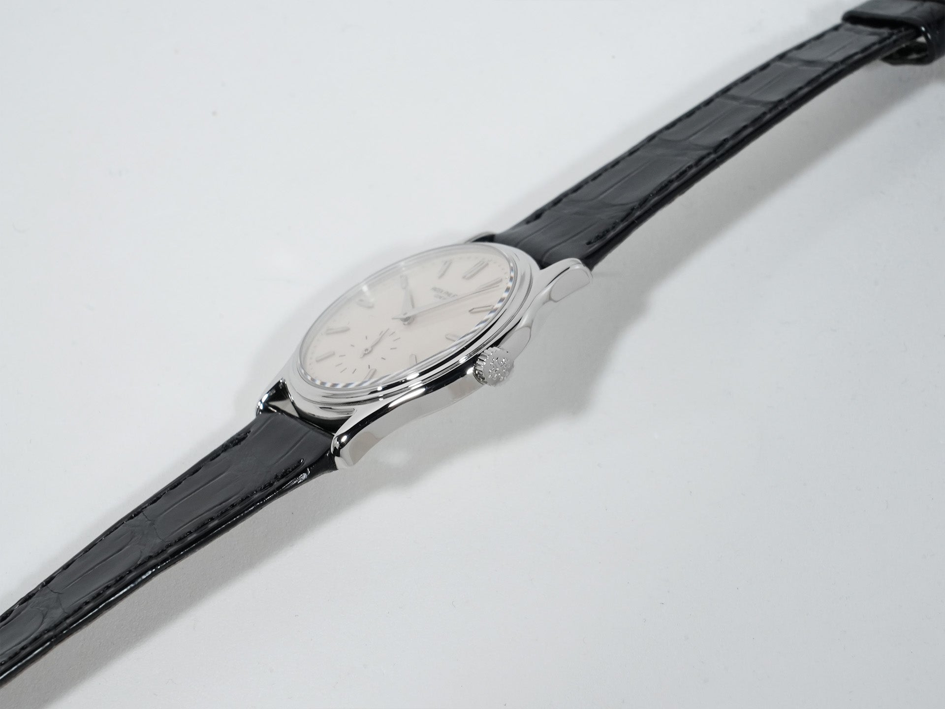 パテックフィリップ カラトラバ Ref.3923A ステンレススチール アイボリー文字盤 美中古 in49jmv6