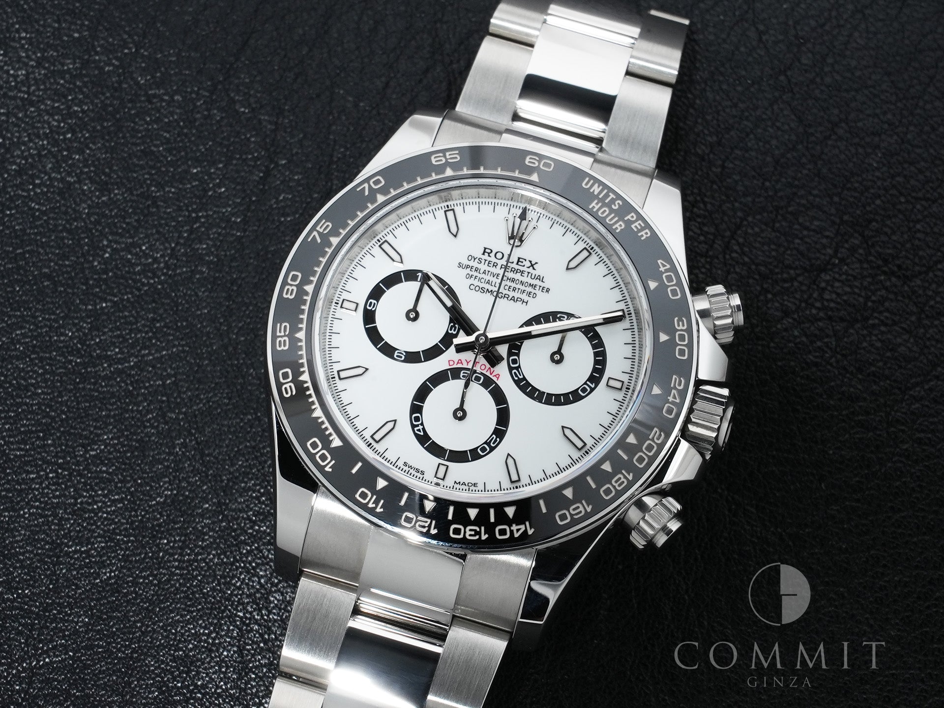 ロレックス デイトナ Ref.126500LN ステンレススチール ホワイト文字盤 極美品 7e69wfwc